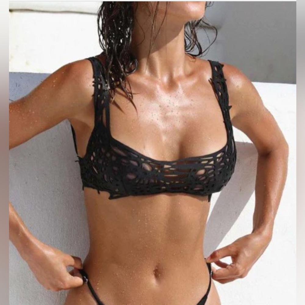 Thaikila Scribble Top Swim Bikini L